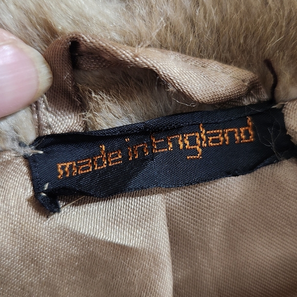 Tissavel France Vintage Faux Mink Fur Jacket Made In England Sz XL Excellent Con - Picture 3 of 16